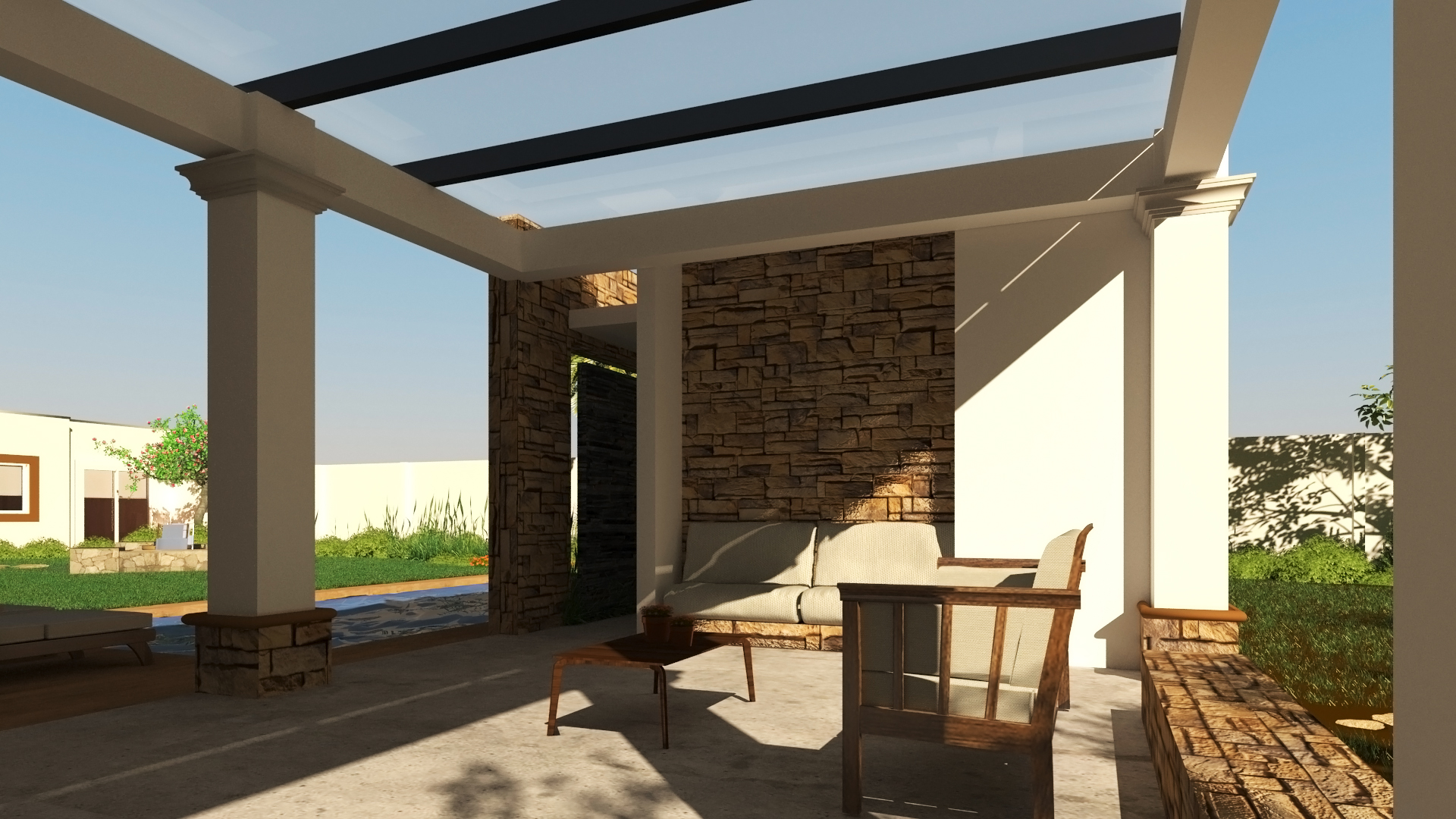 Fachada antes de la remodelación